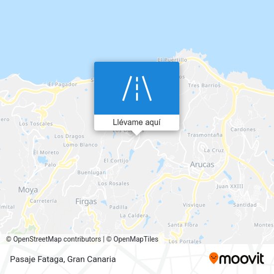 Mapa Pasaje Fataga