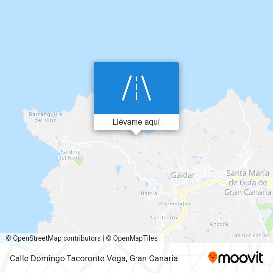 Mapa Calle Domingo Tacoronte Vega
