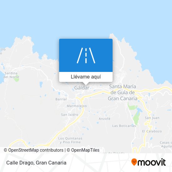 Mapa Calle Drago