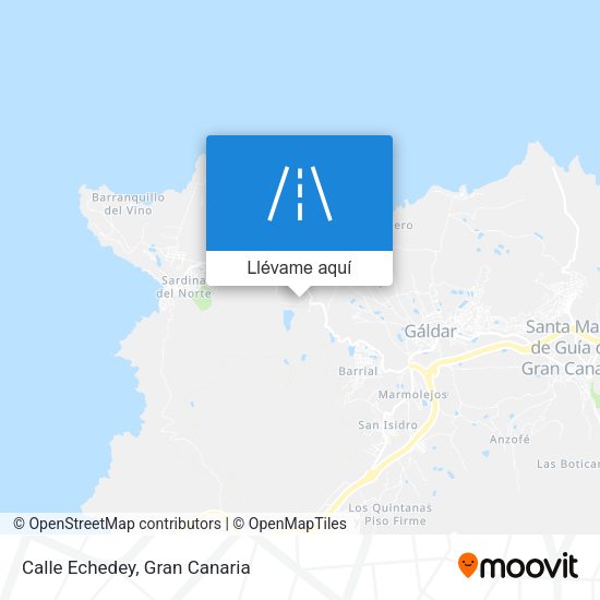 Mapa Calle Echedey
