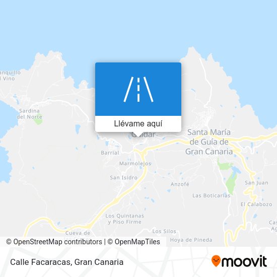 Mapa Calle Facaracas