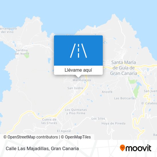 Mapa Calle Las Majadillas