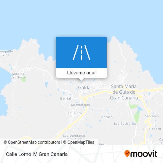 Mapa Calle Lomo IV