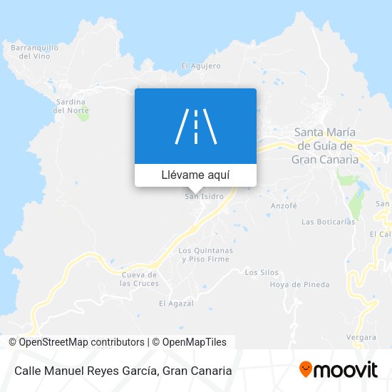 Mapa Calle Manuel Reyes García