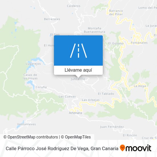 Mapa Calle Párroco José Rodríguez De Vega