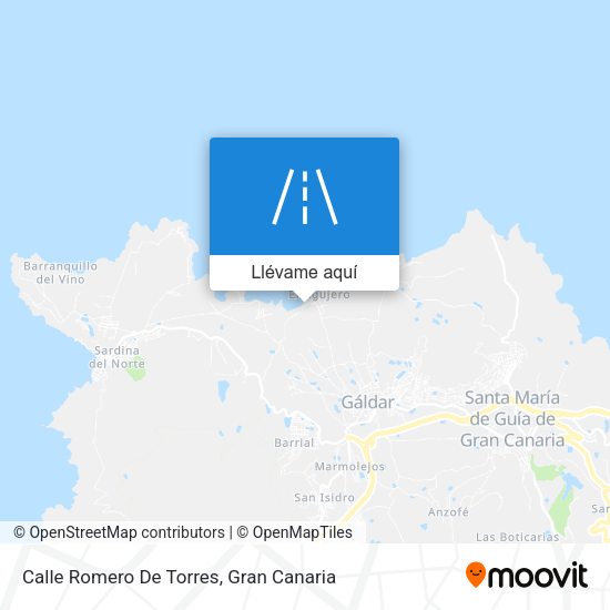 Mapa Calle Romero De Torres