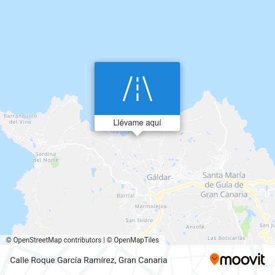 Mapa Calle Roque García Ramírez