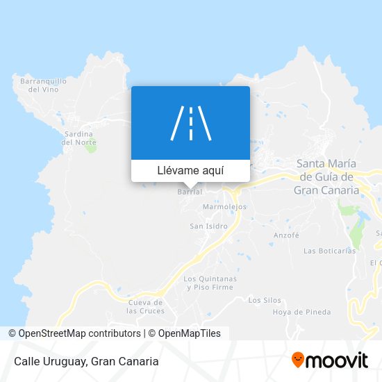 Mapa Calle Uruguay