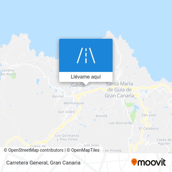 Mapa Carretera General
