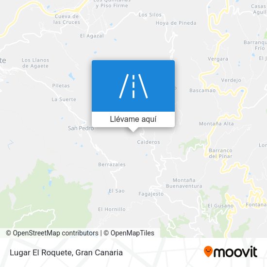 Mapa Lugar El Roquete