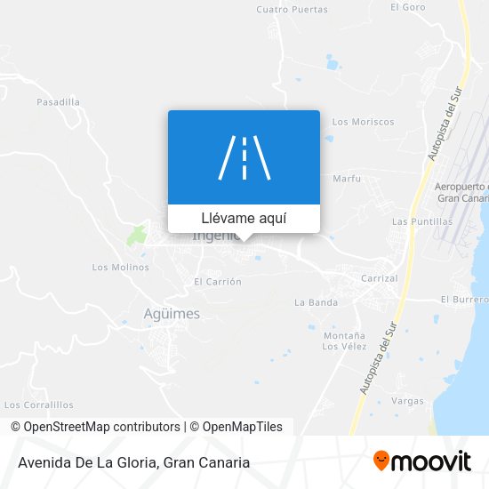 Mapa Avenida De La Gloria