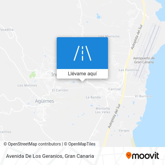 Mapa Avenida De Los Geranios