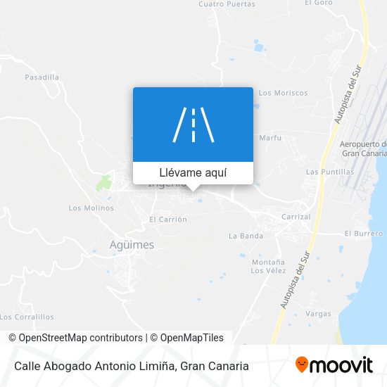Mapa Calle Abogado Antonio Limiña