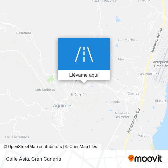Mapa Calle Asia