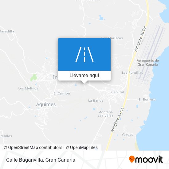 Mapa Calle Buganvilla