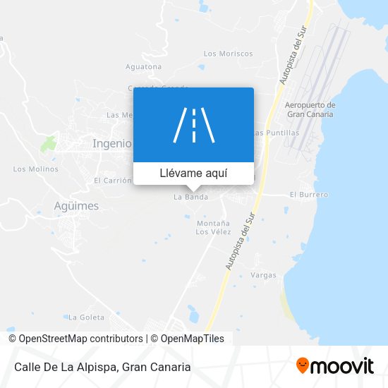 Mapa Calle De La Alpispa