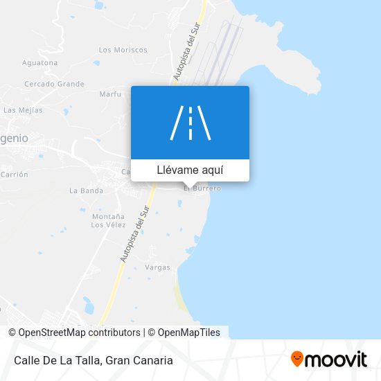 Mapa Calle De La Talla