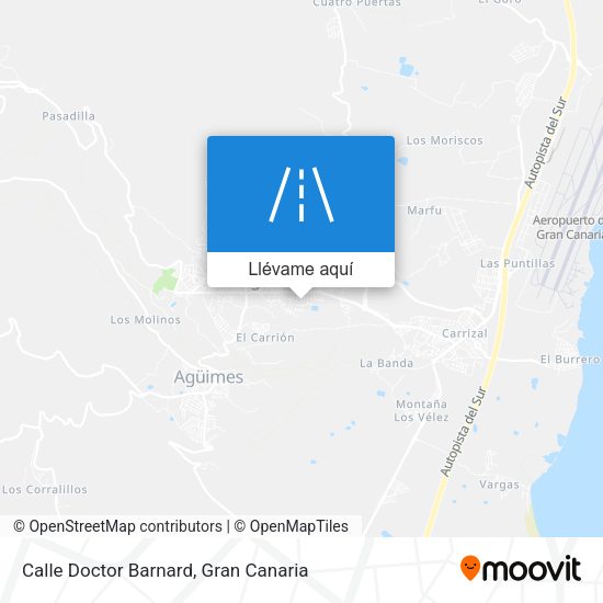Mapa Calle Doctor Barnard