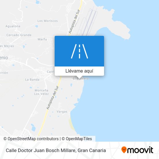 Mapa Calle Doctor Juan Bosch Millare