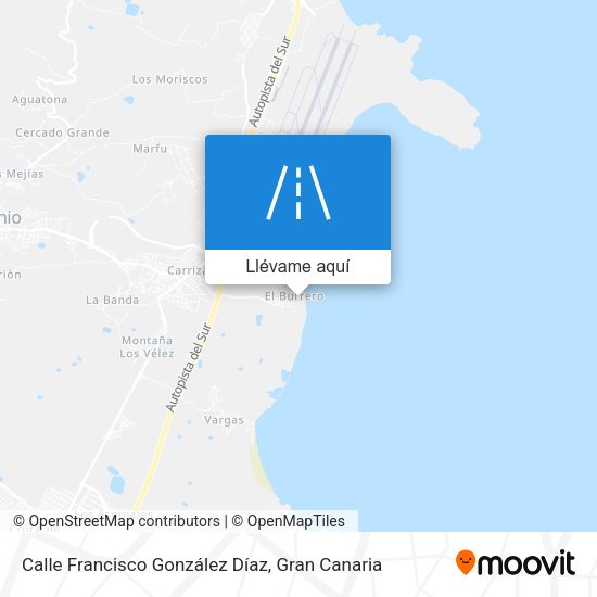 Mapa Calle Francisco González Díaz