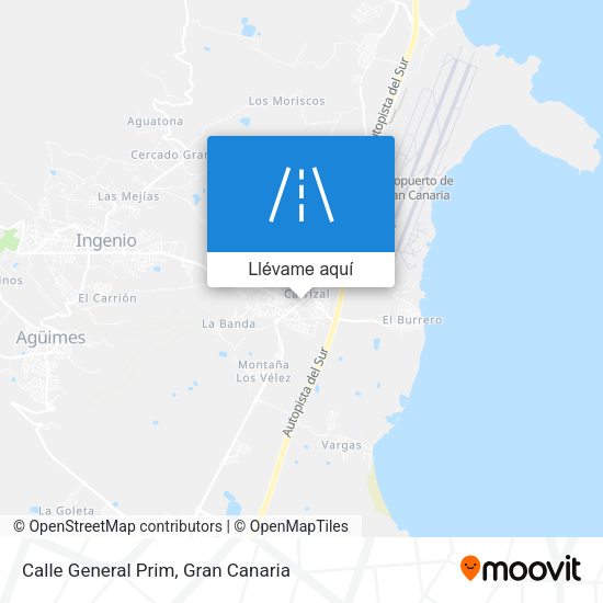 Mapa Calle General Prim