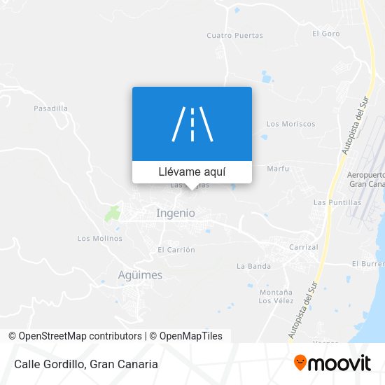 Mapa Calle Gordillo
