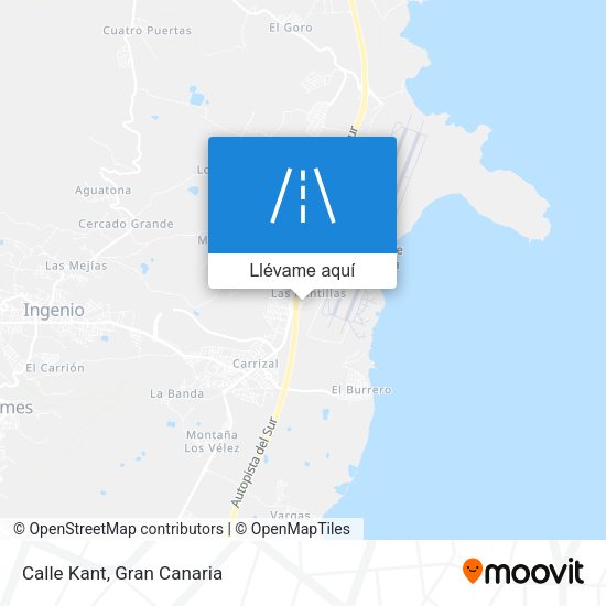 Mapa Calle Kant