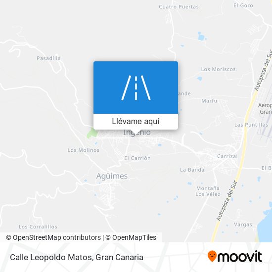 Mapa Calle Leopoldo Matos