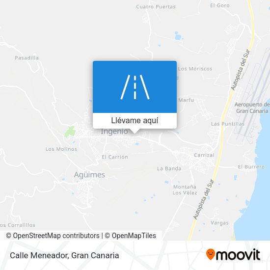 Mapa Calle Meneador