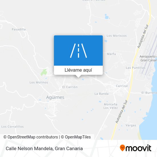 Mapa Calle Nelson Mandela