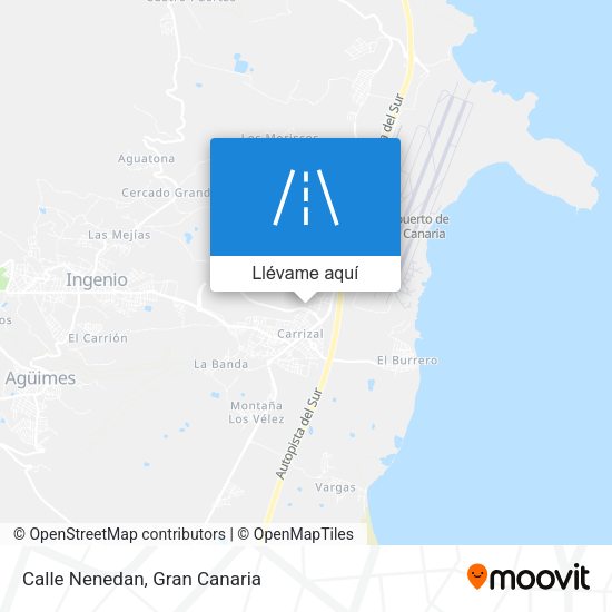 Mapa Calle Nenedan