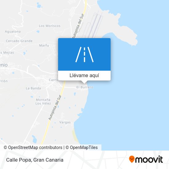 Mapa Calle Popa