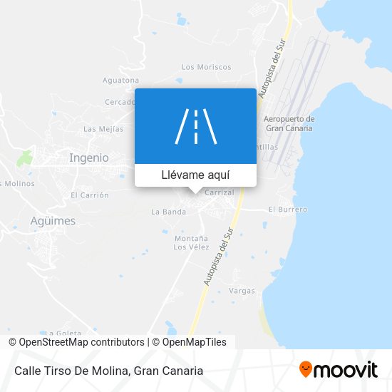 Mapa Calle Tirso De Molina