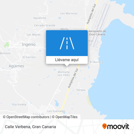 Mapa Calle Verbena