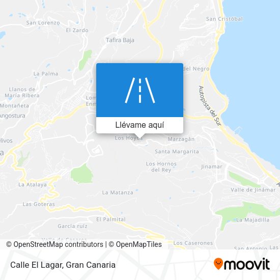 Mapa Calle El Lagar