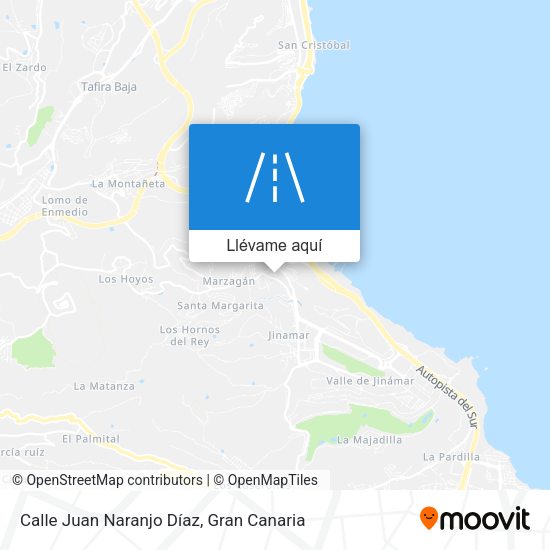 Mapa Calle Juan Naranjo Díaz