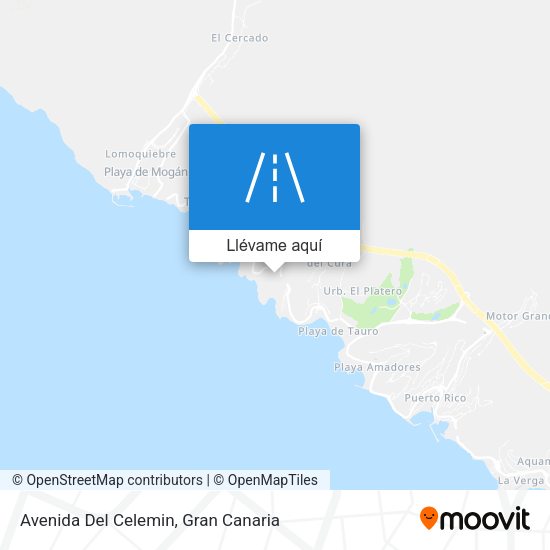 Mapa Avenida Del Celemin