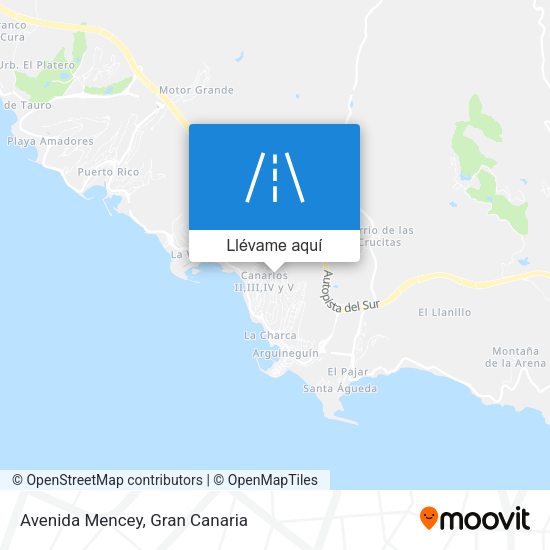 Mapa Avenida Mencey