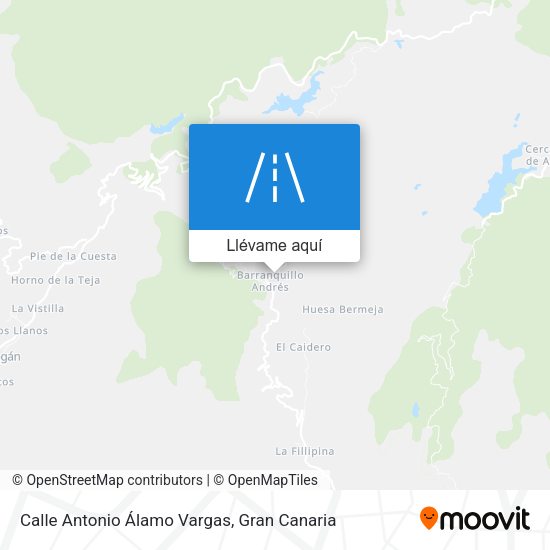 Mapa Calle Antonio Álamo Vargas