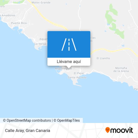 Mapa Calle Aray