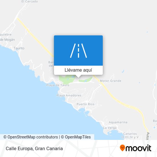 Mapa Calle Europa