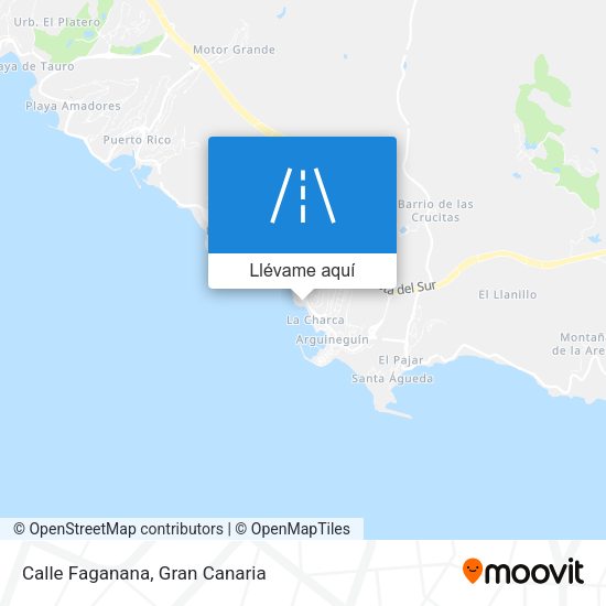 Mapa Calle Faganana