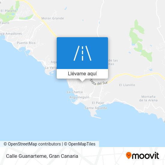 Mapa Calle Guanarteme