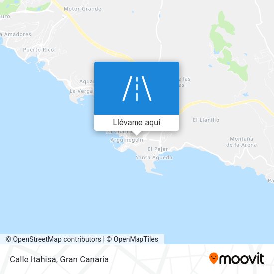 Mapa Calle Itahisa