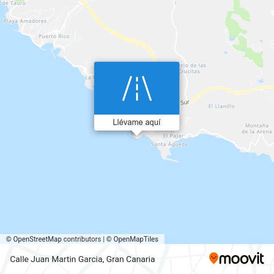Mapa Calle Juan Martin Garcia