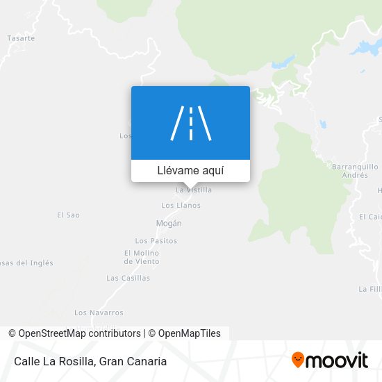 Mapa Calle La Rosilla