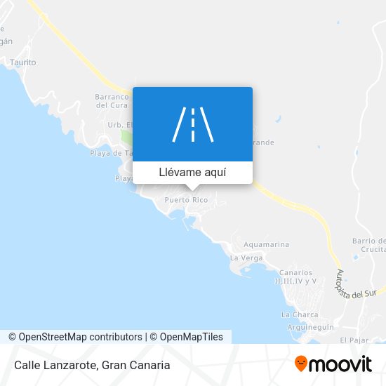 Mapa Calle Lanzarote