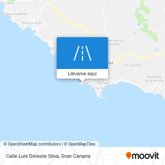 Mapa Calle Luis Doreste Silva