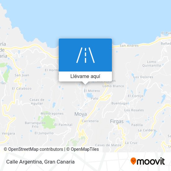 Mapa Calle Argentina