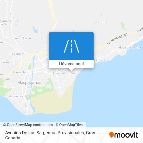 Mapa Avenida De Los Sargentos Provisionales
